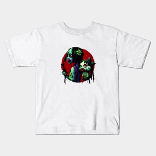 Zombie parents and children Kids T-Shirt